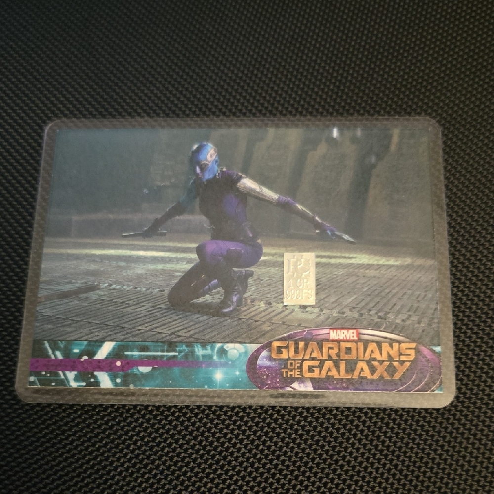 Marvel Guardians of the Galaxy Card with Purple and Black